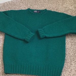 Polo by Ralph Lauren Hand Knit Wool Sweater SzLrg